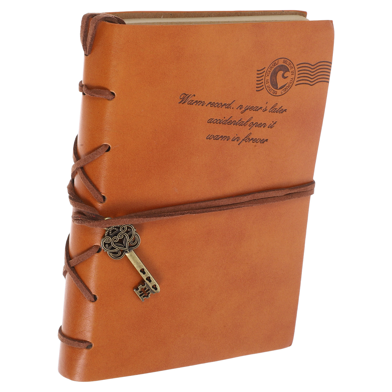 Interior Design Journal - Portable Vintage Journal Notebook Faux Bound