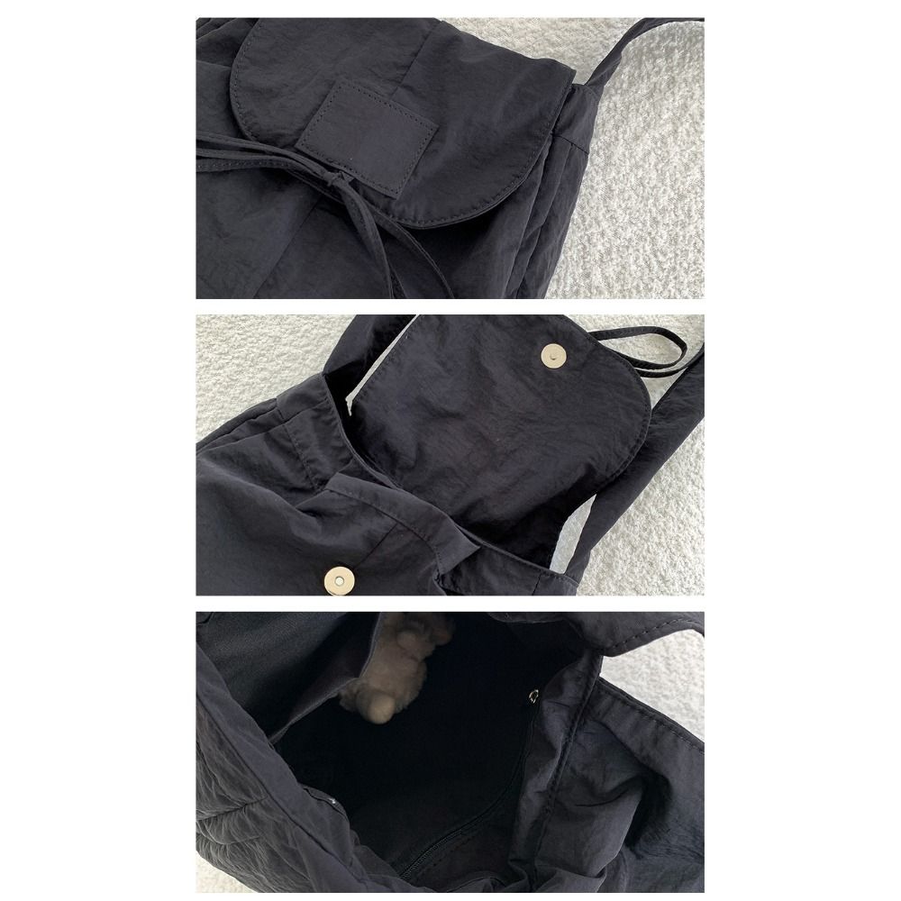 Interior Design Korean Style - Korean Style Flap Nylon Bow Crossbody