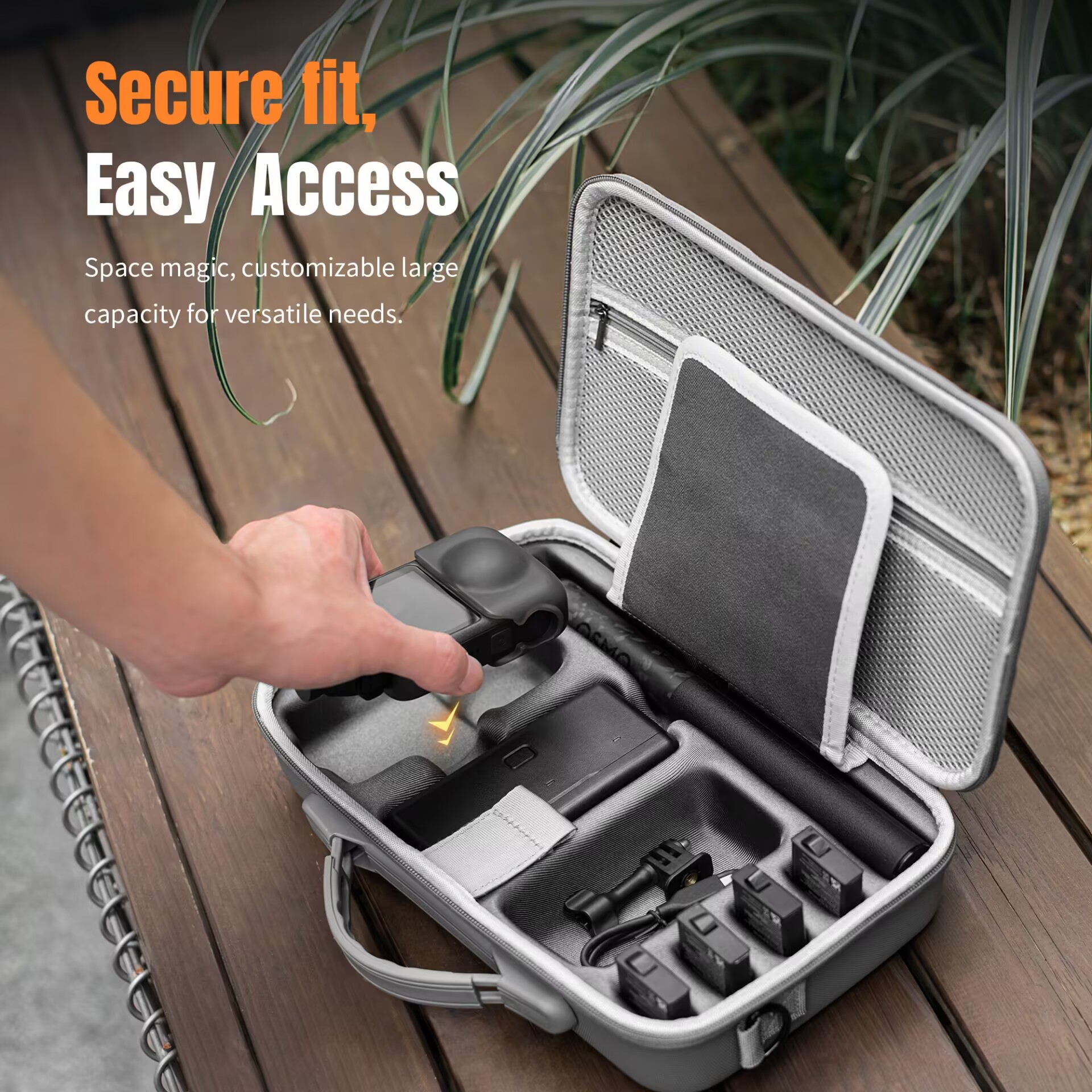 Interior Design Mockup - STARTRC Storage Bag for DJI OSMO