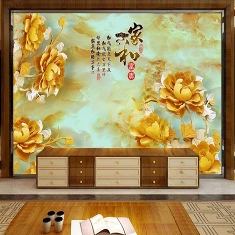 New Chinese Style Custom Mural – Interior Design With Wallpaper Bewertung und Preis
