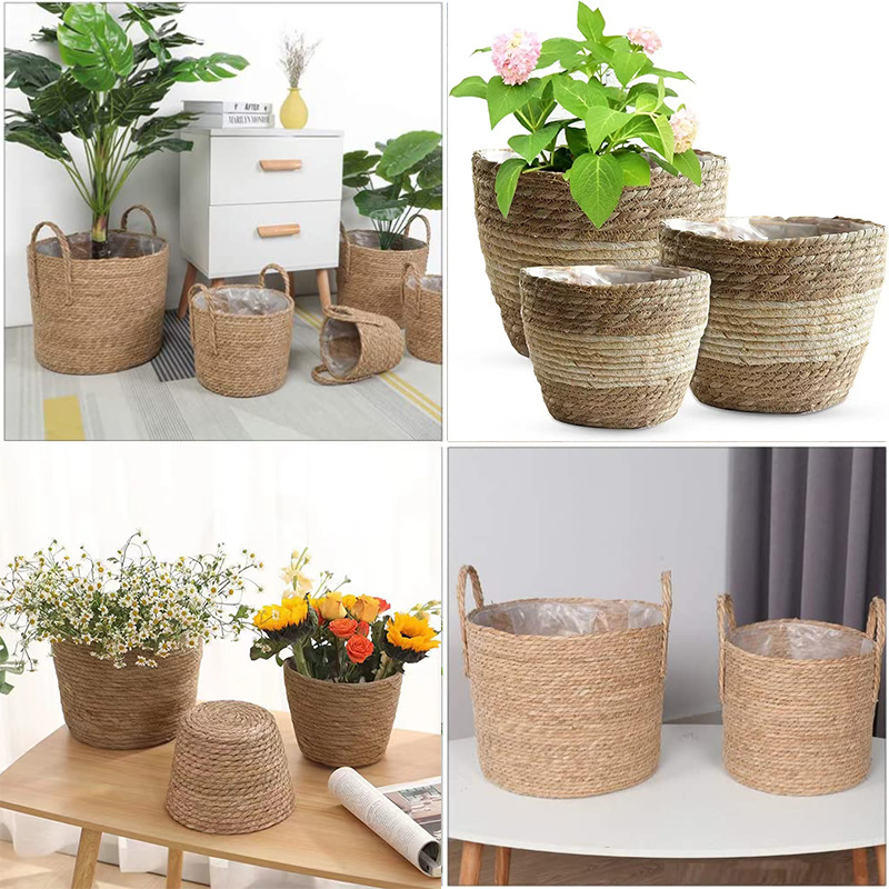 1PC Handwoven natural rattan h – Rattan Tray Handle Bewertung und Preis
