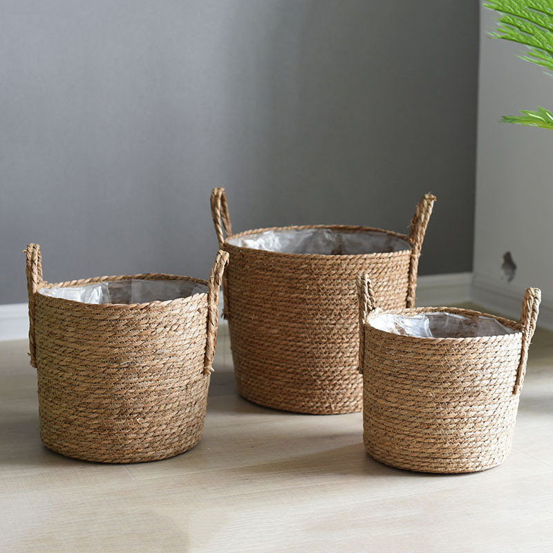 1PC Handwoven natural rattan h – Rattan Tray Handle Bewertung und Preis