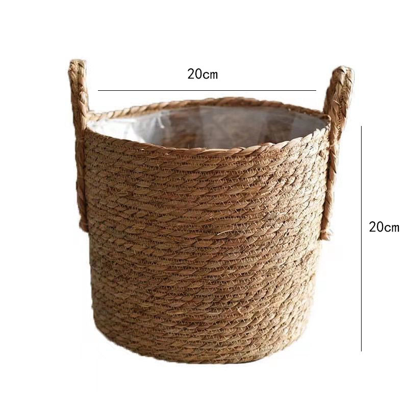 1PC Handwoven natural rattan h – Rattan Tray Handle Bewertung und Preis