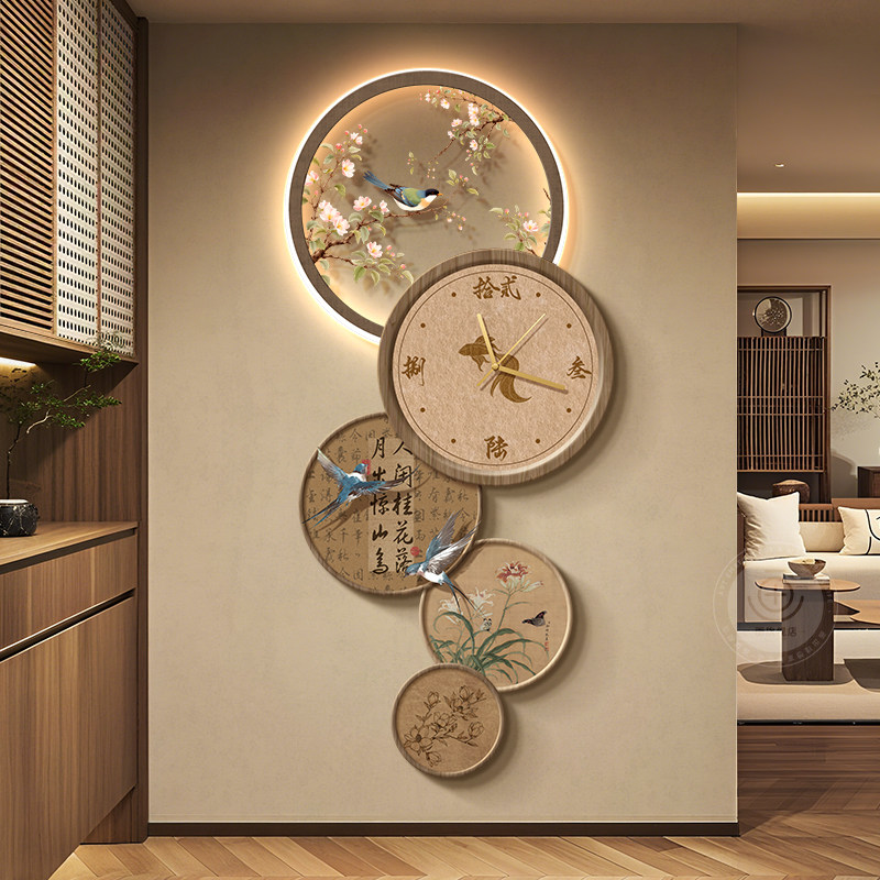 Chinese Style Big Size Clock W – Interior Design Vintage Modern Bewertung und Preis