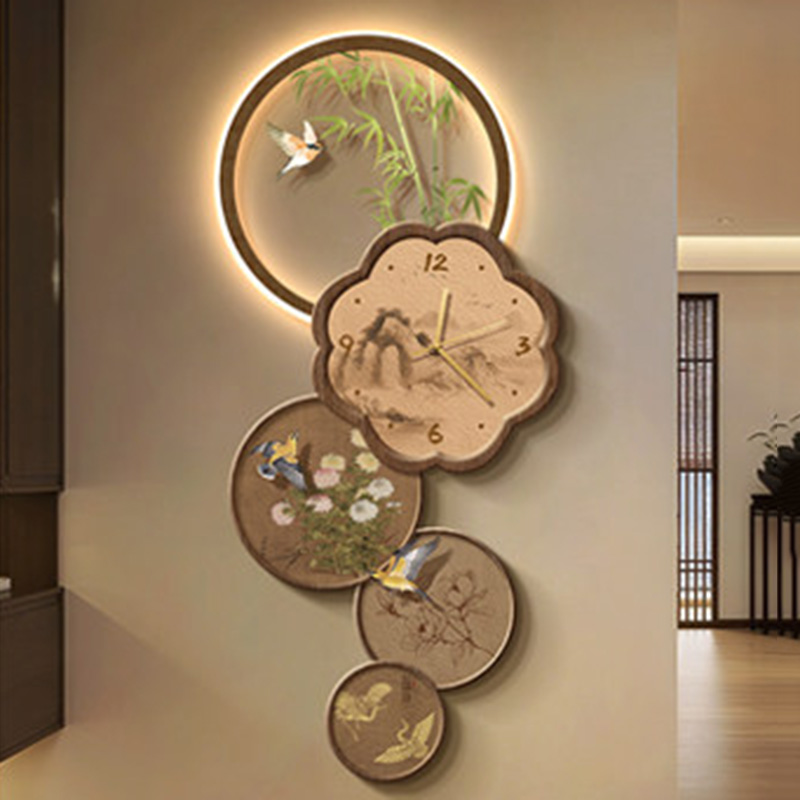 Chinese Style Big Size Clock W – Interior Design Vintage Modern Bewertung und Preis