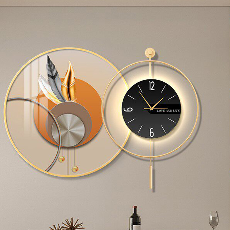 Led Art Mural Wall Watch Luxur – Interior Design Vintage Modern Bewertung und Preis
