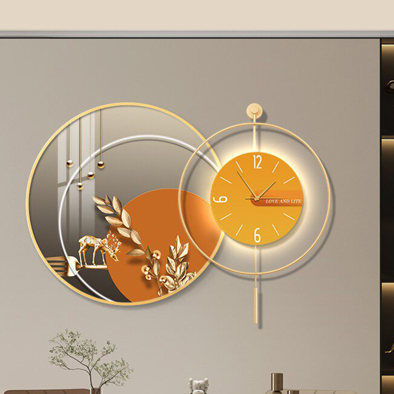 Led Art Mural Wall Watch Luxur – Interior Design Vintage Modern Bewertung und Preis