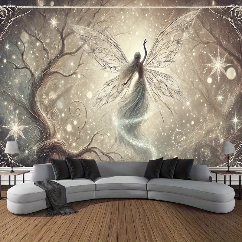 Fantasy Fairy Tree Wall Mural  – Interior Design With Wallpaper Bewertung und Preis
