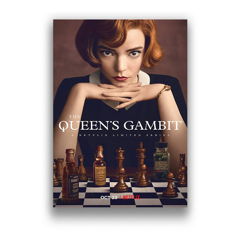 Queen 's Gambit White Coated P – Interior Design With Wallpaper Bewertung und Preis