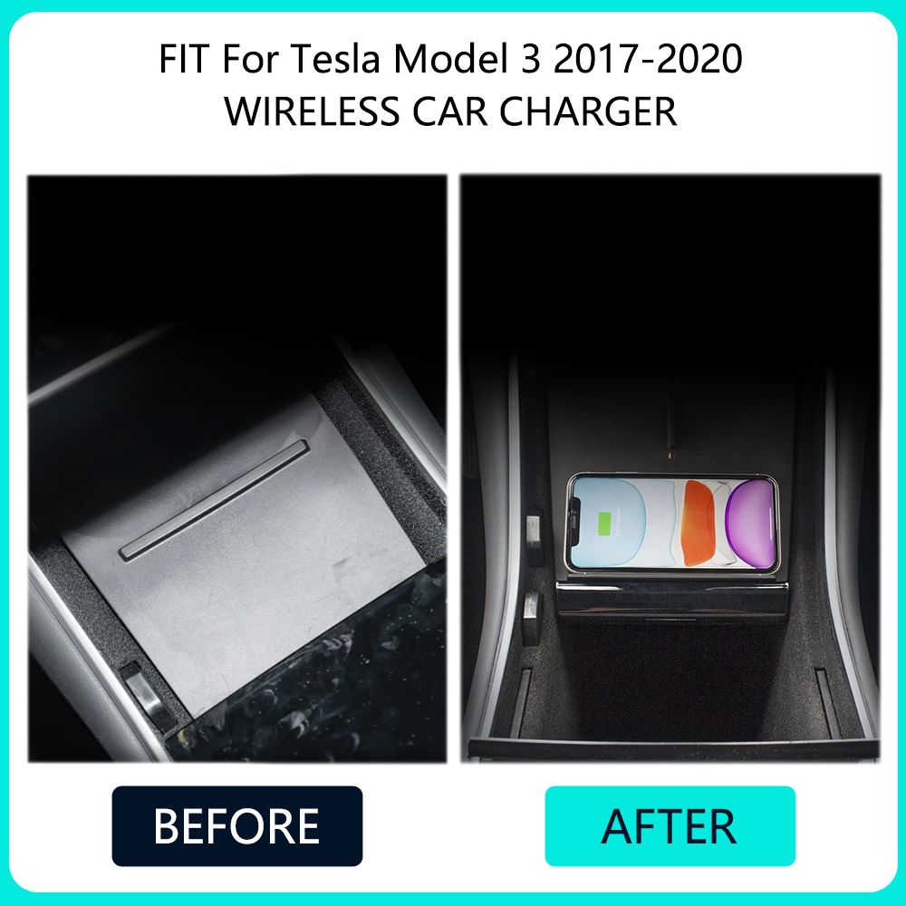 15W Wireless Charger For Tesla – Interior Design Mockup Bewertung und Preis