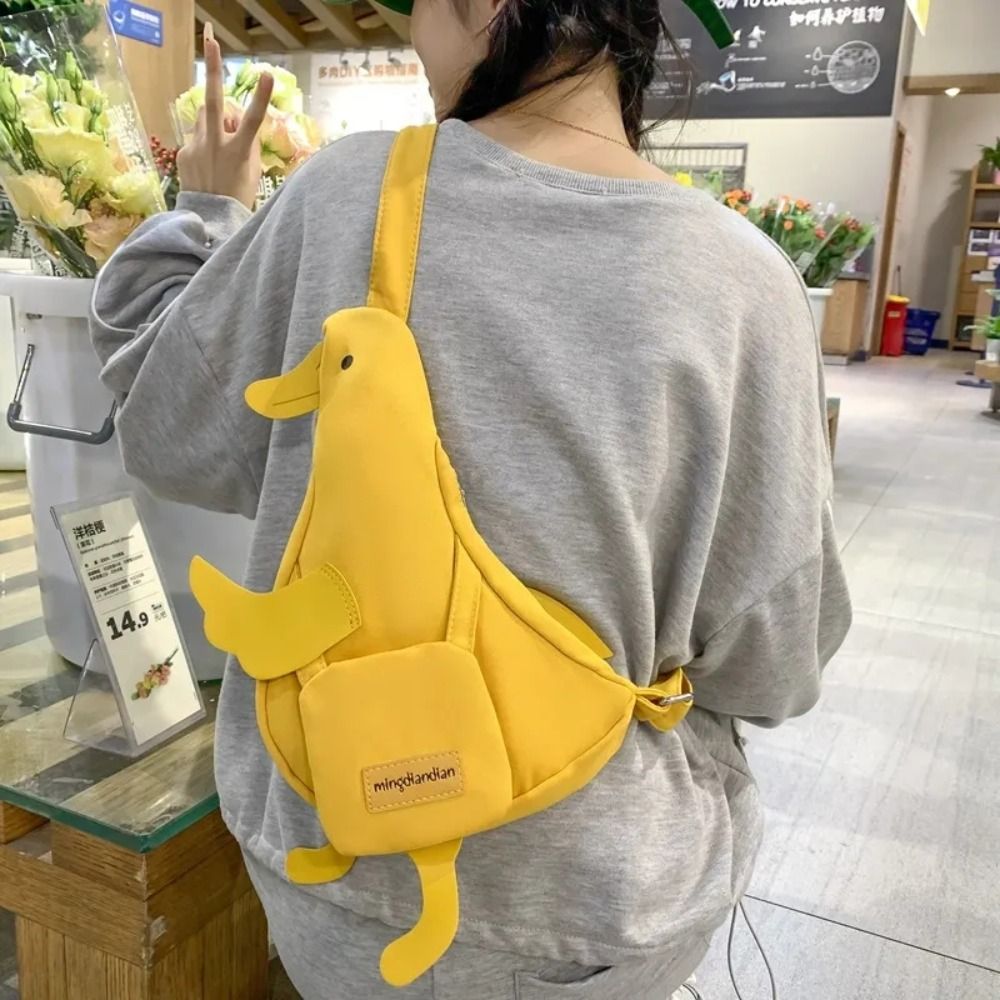 Sweet Canvas Funny Duck Crossb – Interior Design Korean Style Bewertung und Preis