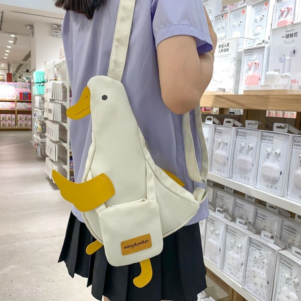 Sweet Canvas Funny Duck Crossb – Interior Design Korean Style Bewertung und Preis