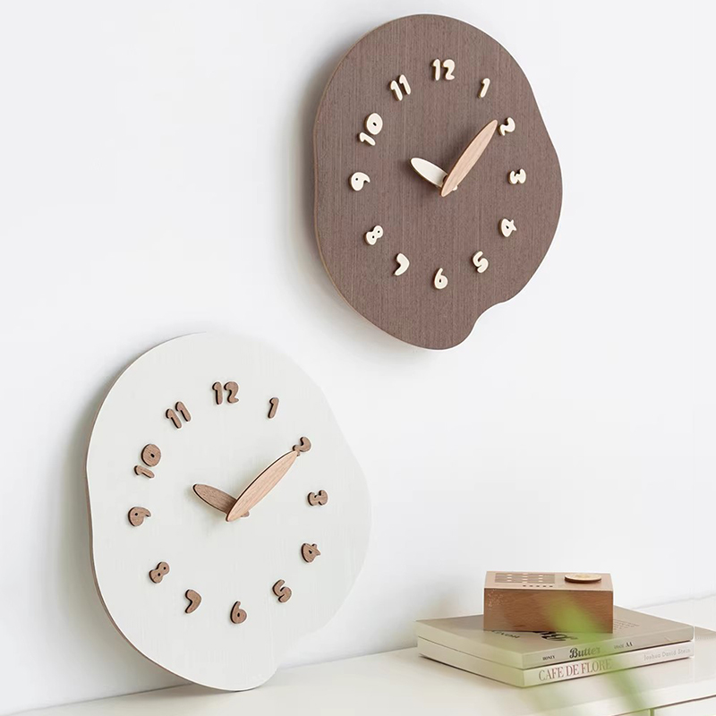 Xenomorph Wooden Wall Clocks D – Interior Design Vintage Modern Bewertung und Preis