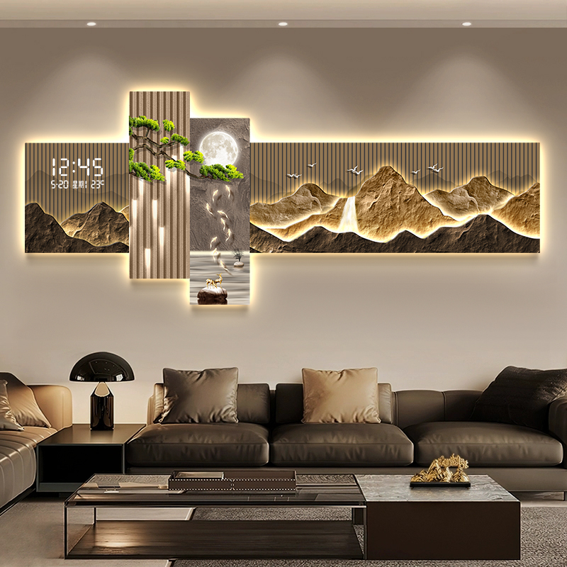 Living Room Bedroom Wall Clock – Interior Design Vintage Modern Bewertung und Preis
