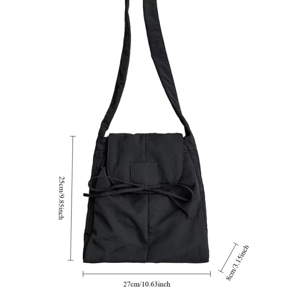 Korean Style Flap Nylon Bow Cr – Interior Design Korean Style Bewertung und Preis