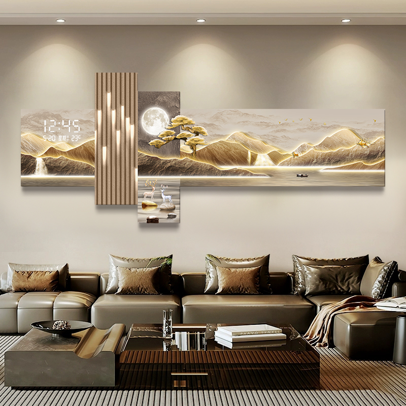 Living Room Bedroom Wall Clock – Interior Design Vintage Modern Bewertung und Preis