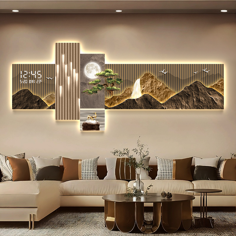 Living Room Bedroom Wall Clock – Interior Design Vintage Modern Bewertung und Preis