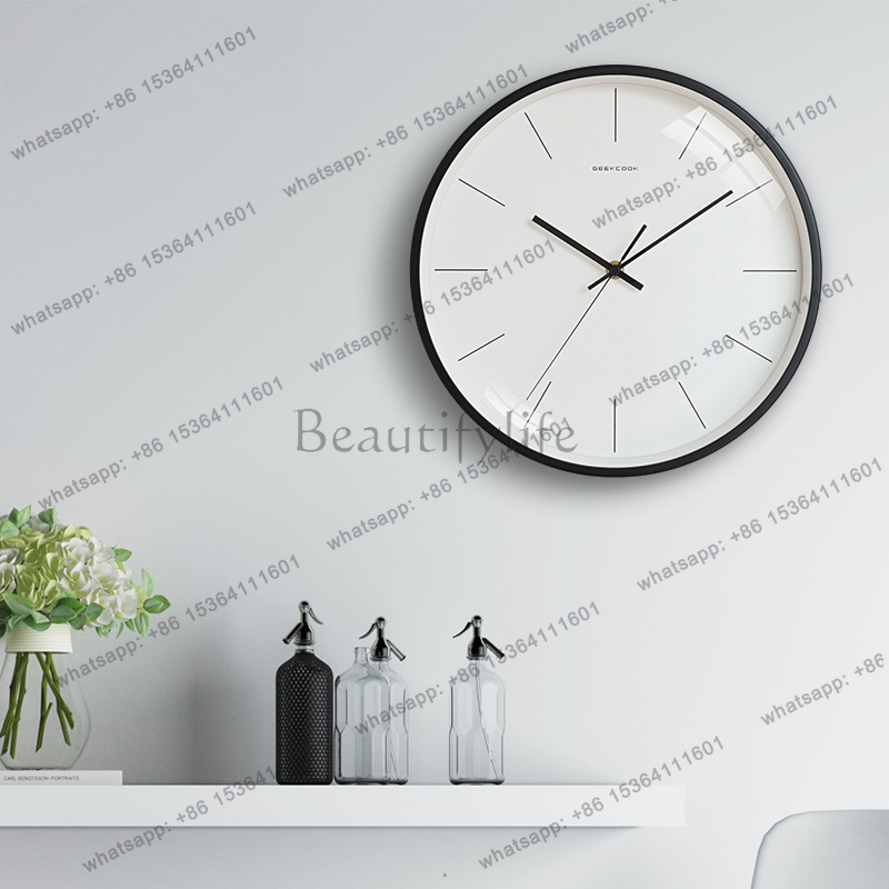 Light Luxury Fashion Wall Cloc – Interior Design Organic Modern Bewertung und Preis