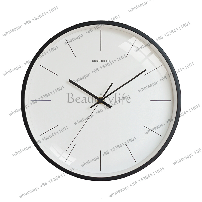 Light Luxury Fashion Wall Cloc – Interior Design Organic Modern Bewertung und Preis