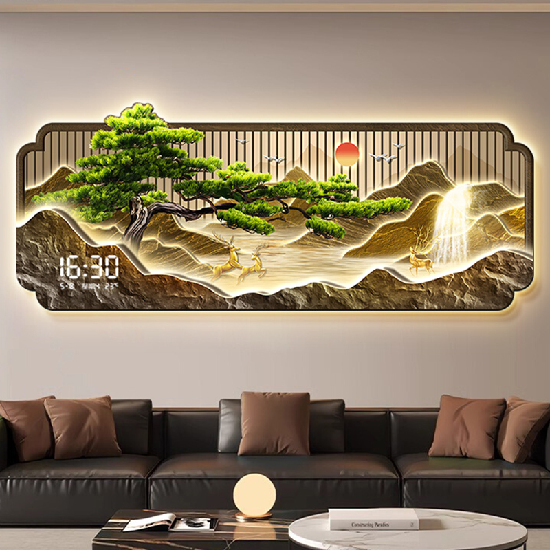 Living Room Design Wall Clocks – Interior Design Vintage Modern Bewertung und Preis
