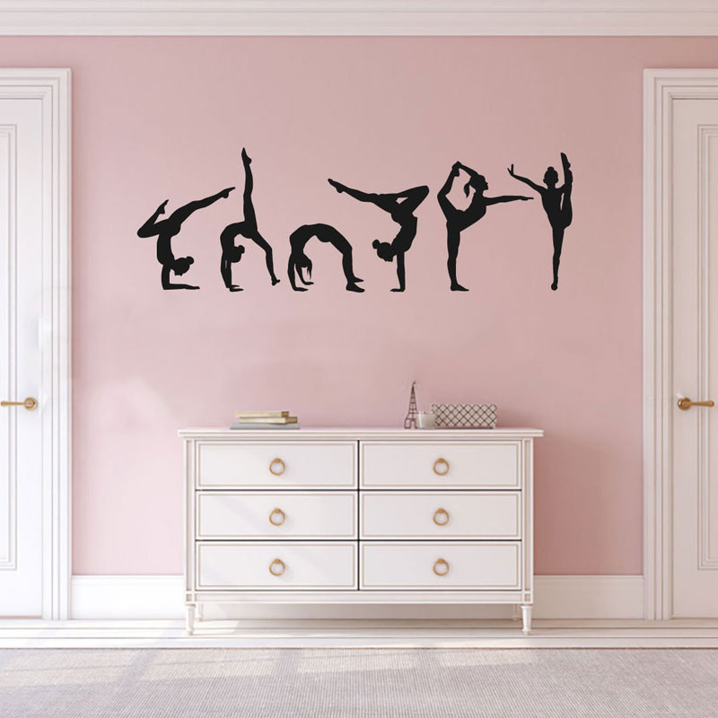 Set of 6 Gymnast Gymnastics Wa – Interior Design With Wallpaper Bewertung und Preis
