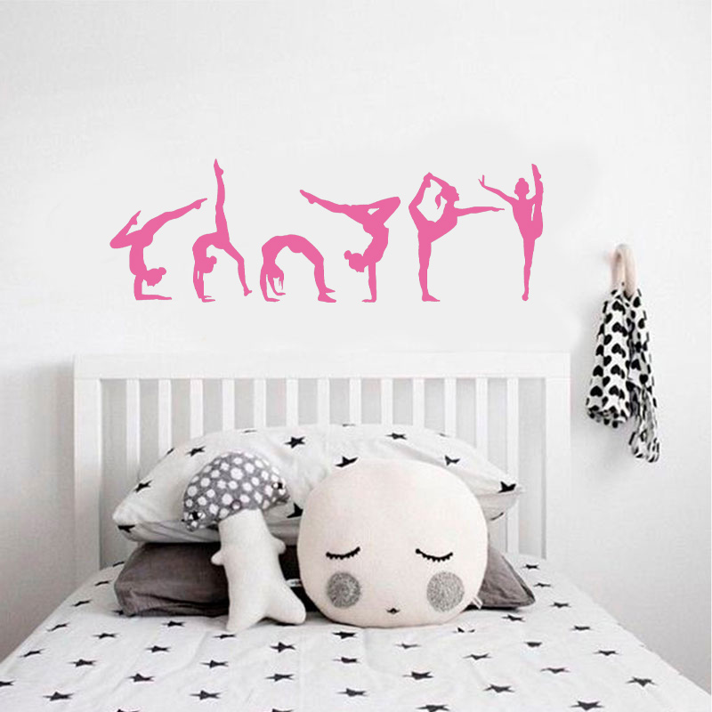 Set of 6 Gymnast Gymnastics Wa – Interior Design With Wallpaper Bewertung und Preis