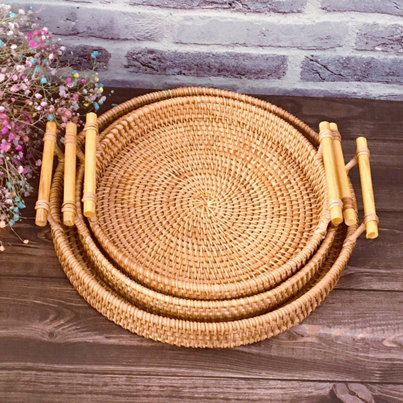 Rattan Strap Handle Storage Ba – Rattan Tray Handle Bewertung und Preis