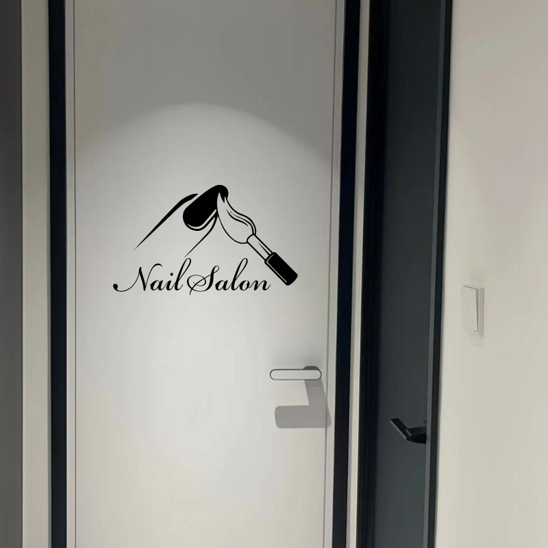 Nail Salon Shop Wall Decal Man – Interior Design With Wallpaper Bewertung und Preis