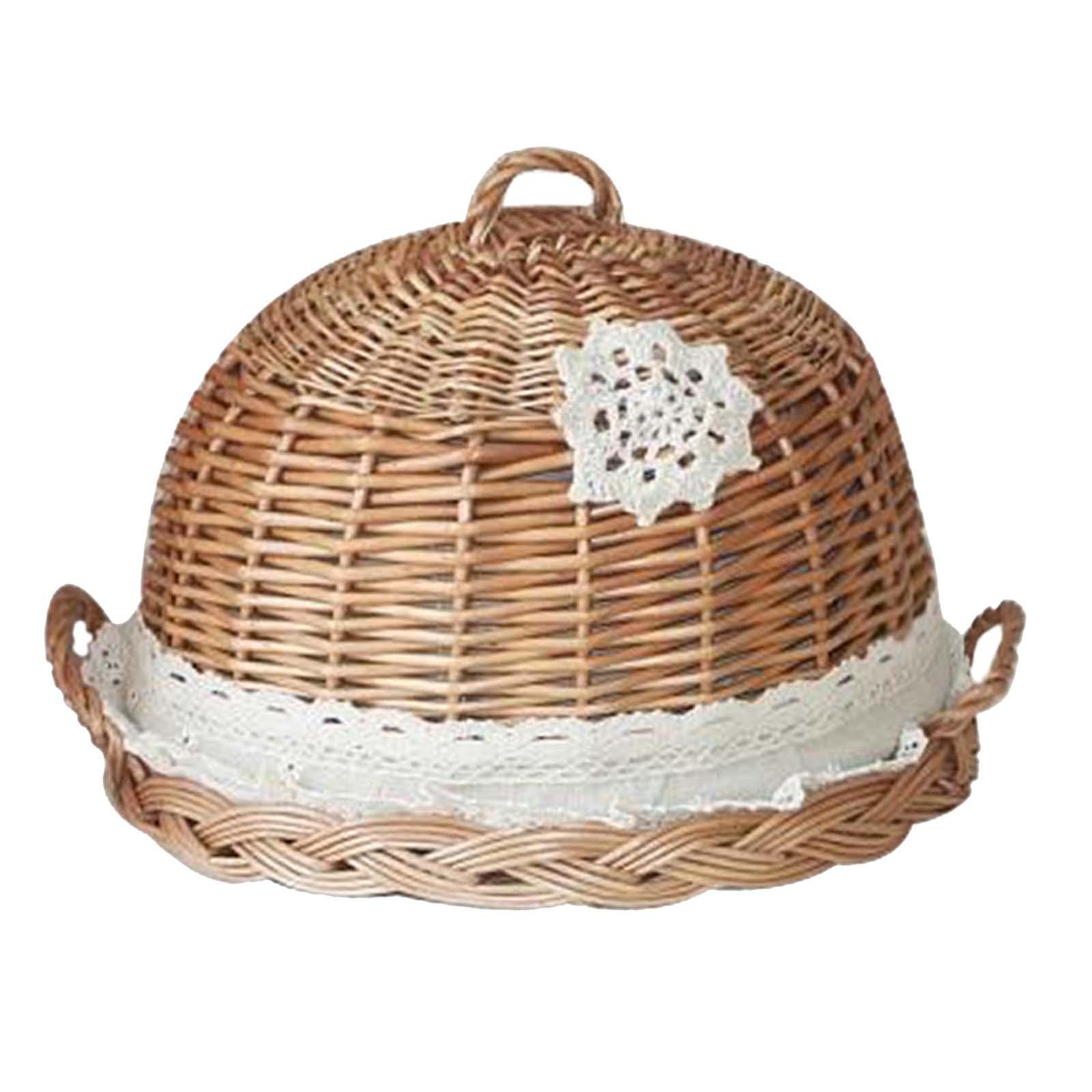 Food Dome Lid and Serving Tray – Rattan Tray Handle Bewertung und Preis