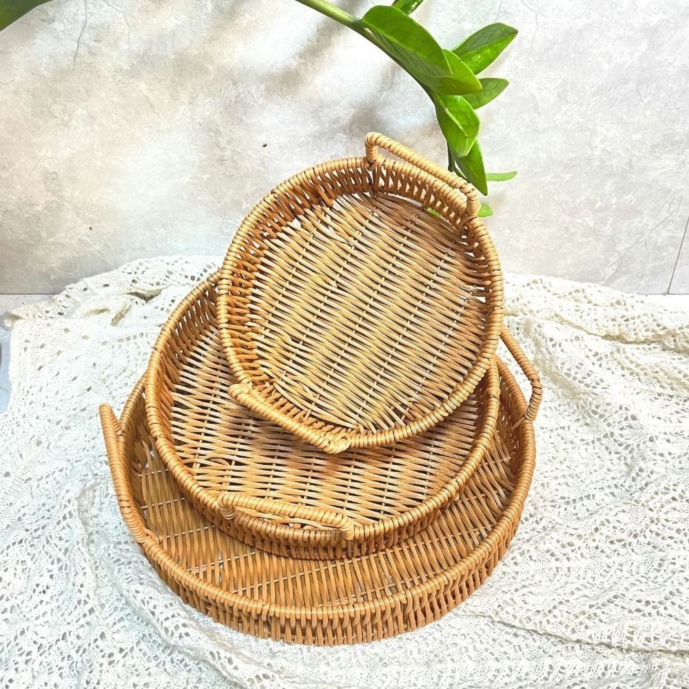 Large Capacity Imitation Ratta – Rattan Tray Handle Bewertung und Preis