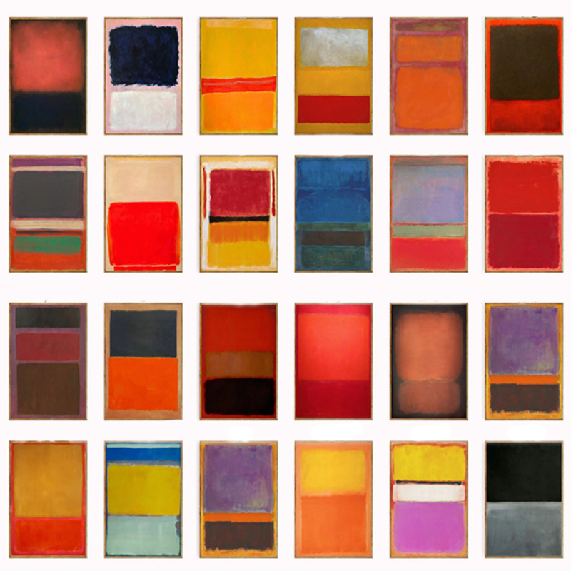 Wall Decor, Mark Rothko Poster – Interior Design Vintage Modern Bewertung und Preis