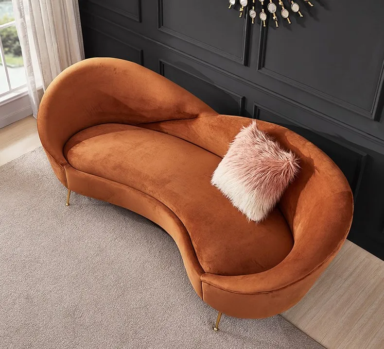 -Light Luxury Fabric 3-seat So – Interior Design Organic Modern Bewertung und Preis